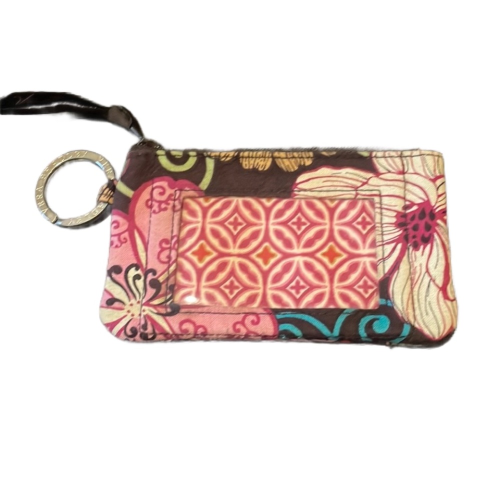 Vera Bradley retired pattern Keychain wallet